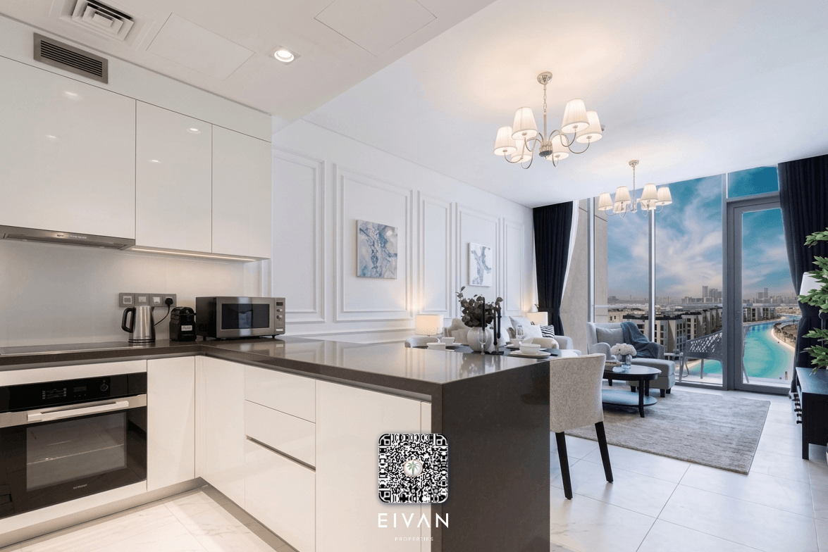 Low-Floor 1BR Residence | Beach Front C | Crystal Lagoon View